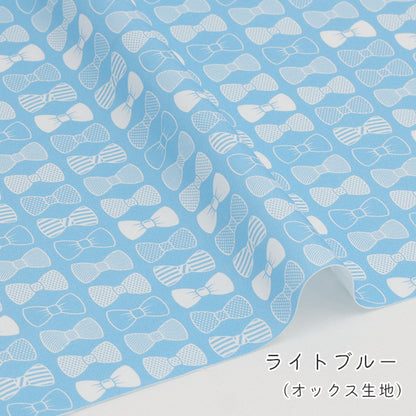 《 リボン柄 》コットン100％ オックス MA-0729～MA-0734