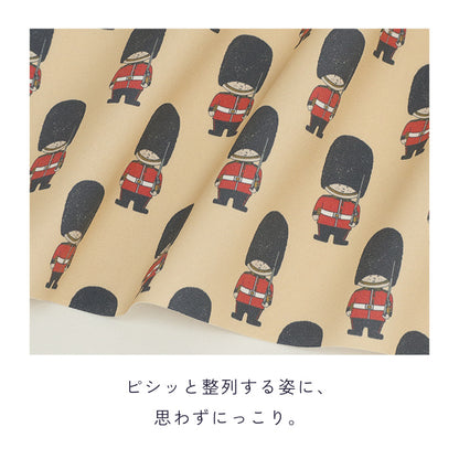 《 ロンドンの兵隊さん 》 コットン100％ オックス MA-0687～0691