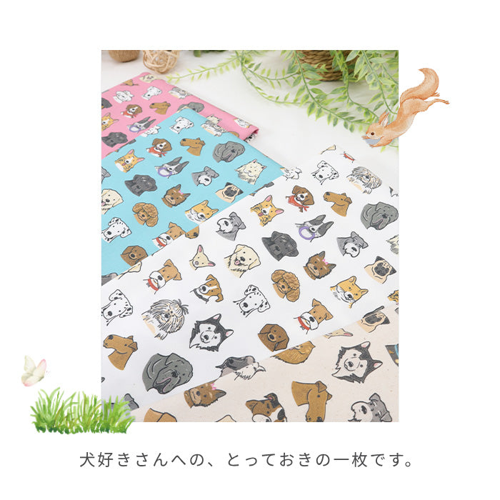 《 Dogs in Life 》コットン100％ オックス MA-0759～0762