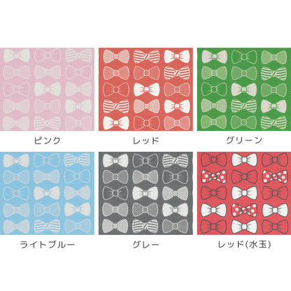《 リボン柄 》コットン100％ オックス MA-0729～MA-0734