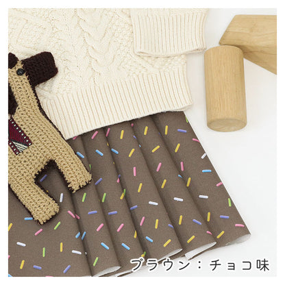 《 スイーツコレクション ～スプリンクル柄～ 》 コットン100％ オックス MA-0661～0666