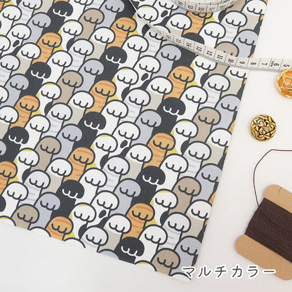 《 猫の手もっと貸します 》コットン100％ オックス MA-0757～MA-0758