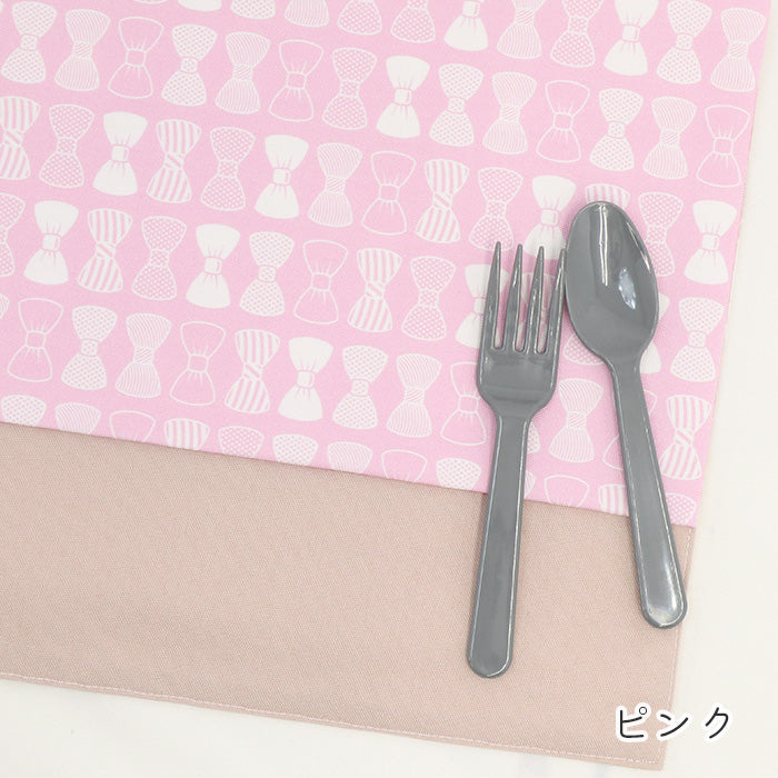 《 リボン柄 》コットン100％ オックス MA-0729～MA-0734