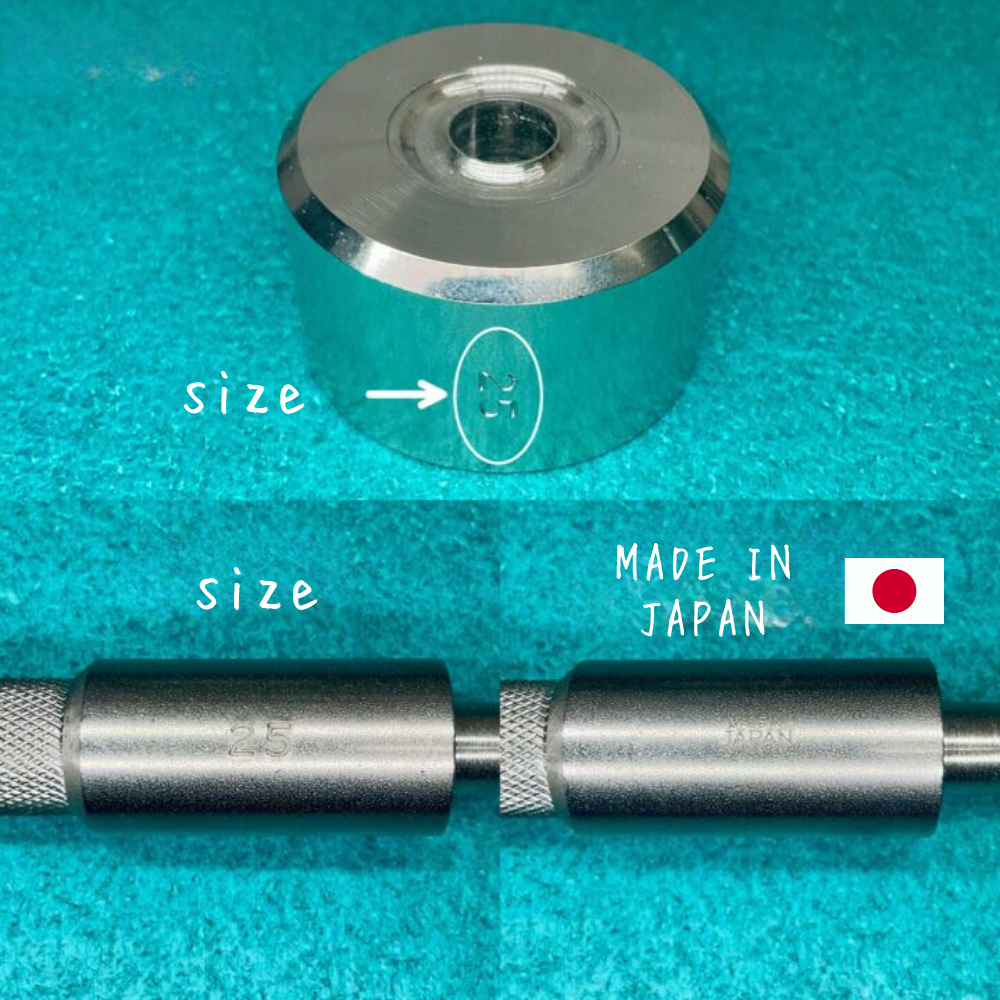 【レザークラフトツール】ハトメリング打　No.28