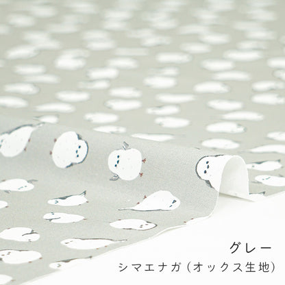 《 シマエナガ 》コットン100％ オックス MA-0244～0250・0682～0683