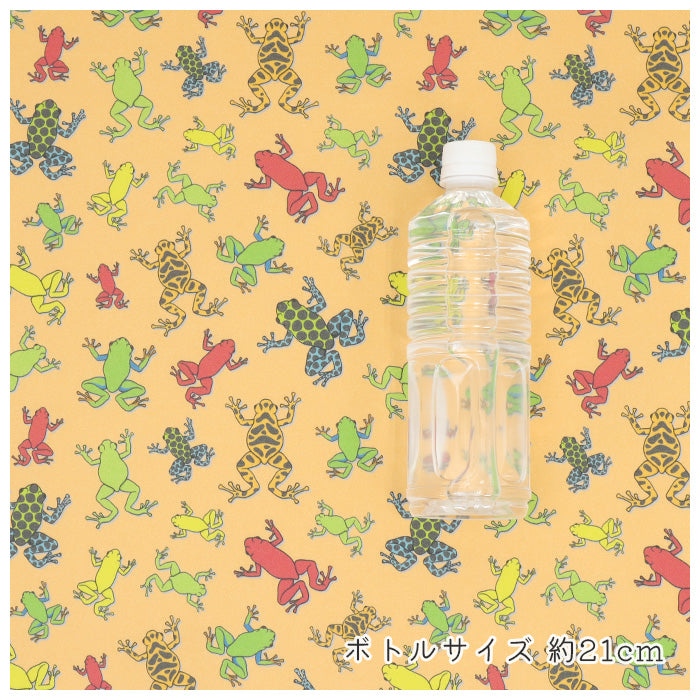《 カエル柄 》コットン100％ オックス MA-0735～MA-0739