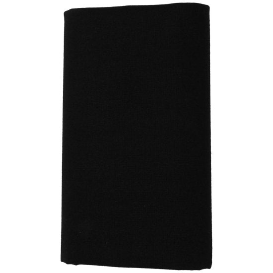 【接着芯地】サンコッコー　バッグの芯地　ハード　黒　SUN50-126　118cm巾×50cm(パック販売)