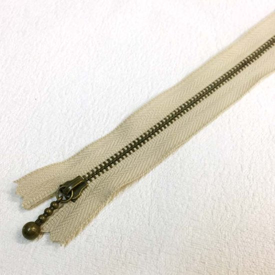 ファスナー】YKK 玉付きファスナー [イブシ] 50cm 全7色 – まき